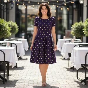 Lularoe Amelia Box Pleat Dress